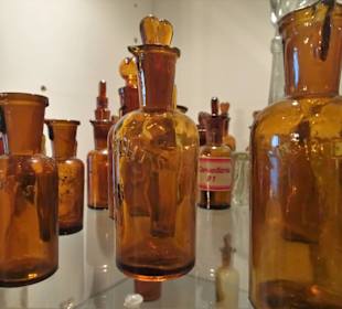 Exponate des Glasmuseum Gnarrenburg