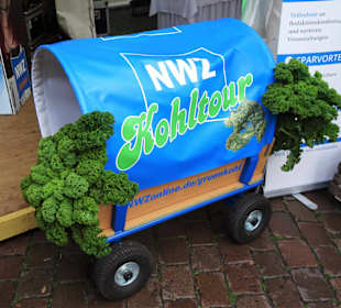 Ein klassischer Bollerwagen für die Kohltour