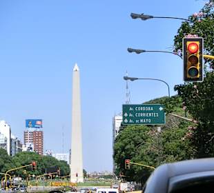 Der Obelisk in Buenos Aires