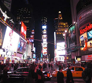Time Squere bei Nacht