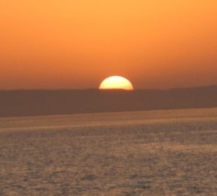 Sonnenuntergang auf dem Boot