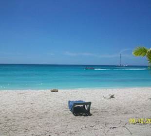 Der traumhafte Strand & das karibische Meer:Saona