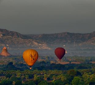 Ballonfahrt über Bagan