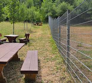 Mit Tische für Vesper 