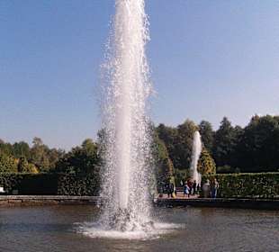 Fontäne im Park Peterhof
