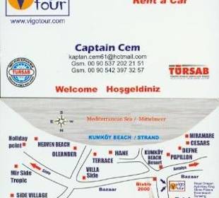 Lageplan Vigo Reisen
