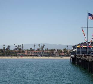 Blick vom Stearn's Wharf