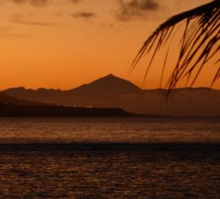 Sonnenuntergang an der Playa de las Canteras
