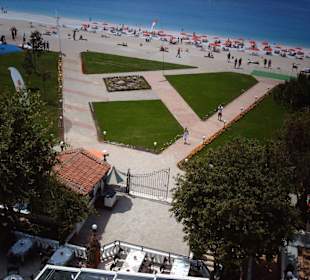 Landeplatz am Strand