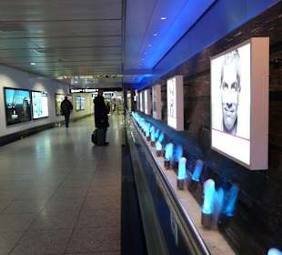 Running water inside Zurich Airport