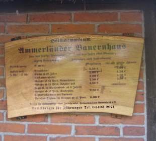 Ammerländer Bauernhaus / Preise