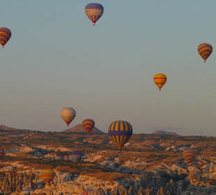 Im Ballon über Kappadokien