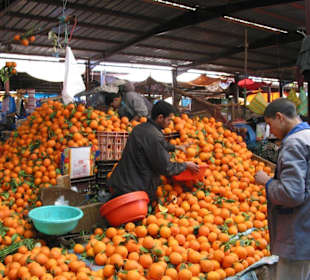 In den Souks von  Agadir