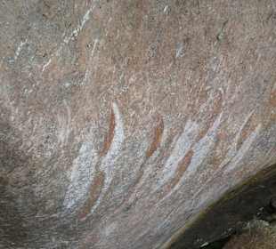 Höhlenmalerei der Masai