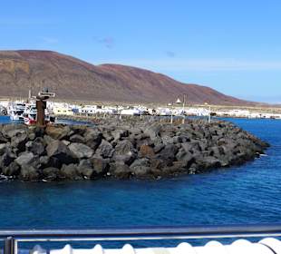 Ankunft Insel La Graciosa