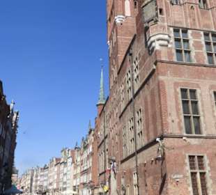 Langgasse: toll rekonstruierte Häuserfassaden