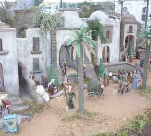 Krippenlandschaft im San Telmo Park Las Palmas