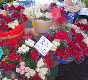 Rundgang über den Wochenmarkt von Saint-Paul