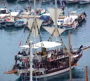 Hafen Antalya im November