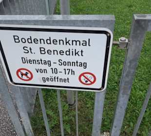 Bodendenkmal St. Benedikt