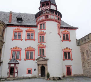 Im Innenhof der Veste Heldburg