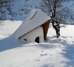 Kapelle vor der Gramai Alm