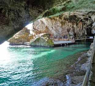 Impressionen von der Wanderung durch die Grotte