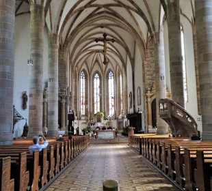 Blick in das Kirchenschiff