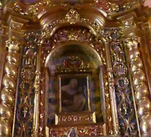 Ermita de San Telmo: bei der Innenbesichtigung