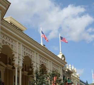 Głowna promenada Disneylandu