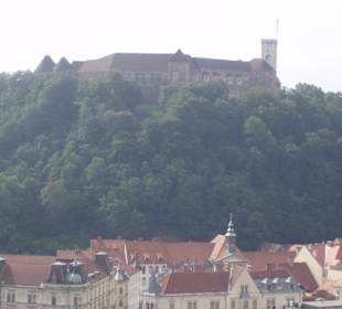 Stadt und Altstadt Ljubljana