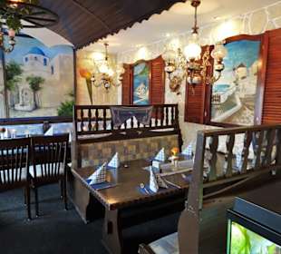 In den Gasträumen des Olympischen Feuers