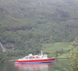 Panoramablick im Geirangerfjord