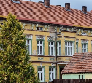 Historische Fassade.