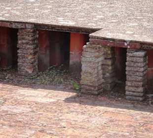 Die Fußbodenheizung der Villa