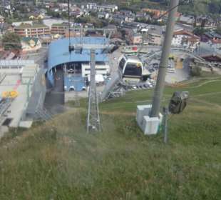 In der Gondel auf die Planai