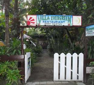 Ein anderes Garten Restaurant in Port Barton