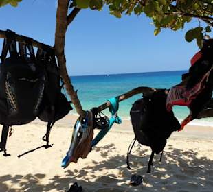 Pause am Strand Grenada