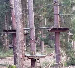 Hier geht es schon rauf...