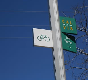 Radwegbeschilderungen