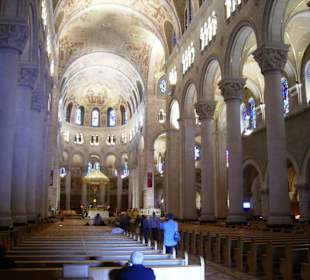in der Kathedrale nördlich von Quebec