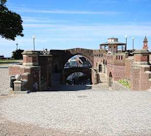 Endpunkt der Treppenanlage