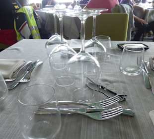 Schön gedeckter Tisch