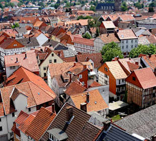 Blick vom Nikolaiturm auf die Altstadt
