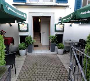 Eingang zum Restaurant