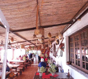 Kaffee trinken auf dem Weg in den Nationalpark