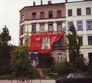 Chaotenhäuser an der Hafenstrasse