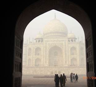 Höhepunkt jeder Reise nach Indien: Taj Mahal