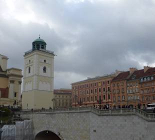 Unterwegs in der Altstadt von Warschau