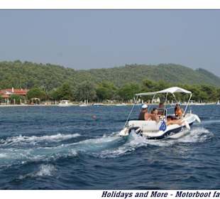 Holidays and More Touristik Info-Motorboot fahren